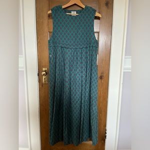 Vintage Laura Ashley pinafore dress